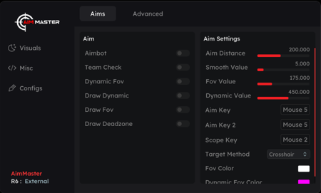 Aim Settings