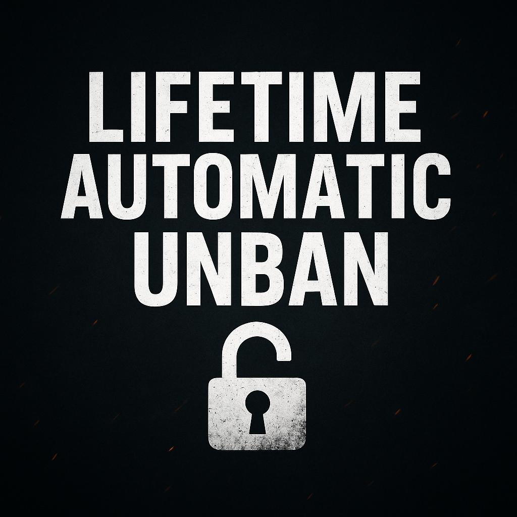 Automatic Unban Lifetime