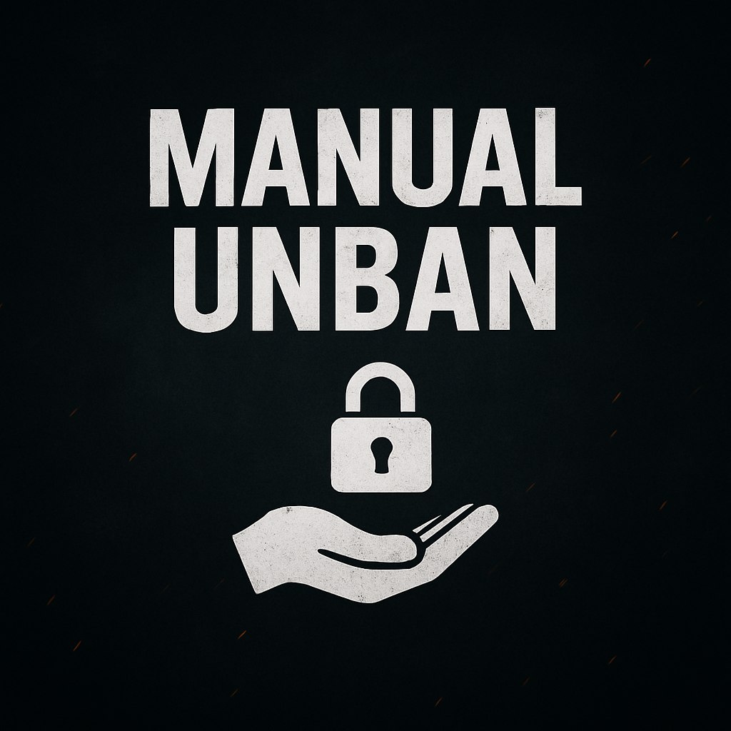 Manual Unban